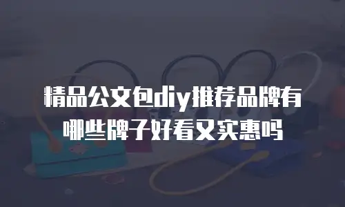 精品公文包diy推荐品牌有哪些牌子好看又实惠吗