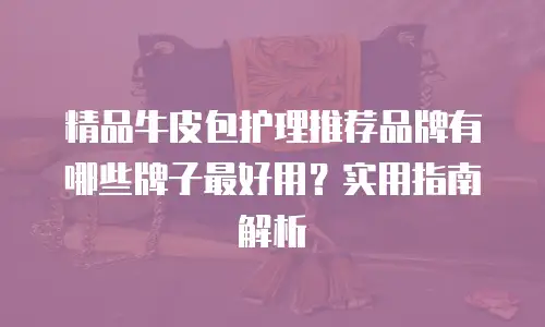 精品牛皮包护理推荐品牌有哪些牌子最好用？实用指南解析