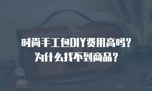 时尚手工包DIY费用高吗？为什么找不到商品？