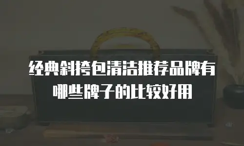 经典斜挎包清洁推荐品牌有哪些牌子的比较好用