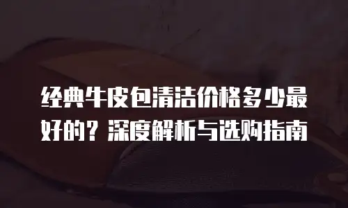 经典牛皮包清洁价格多少最好的？深度解析与选购指南