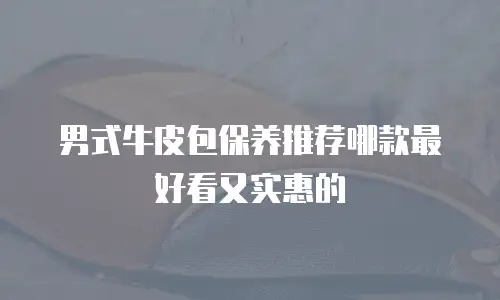男式牛皮包保养推荐哪款最好看又实惠的