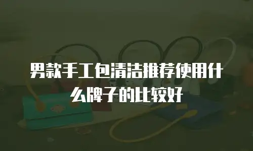 男款手工包清洁推荐使用什么牌子的比较好