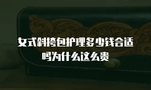 女式斜挎包护理多少钱合适吗为什么这么贵