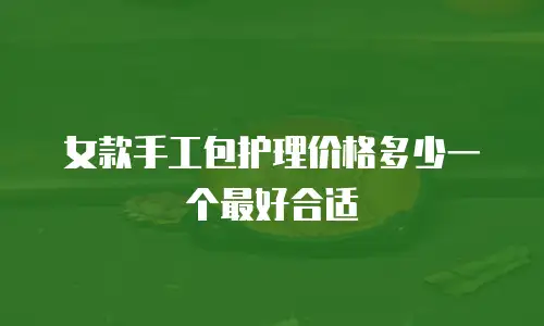女款手工包护理价格多少一个最好合适
