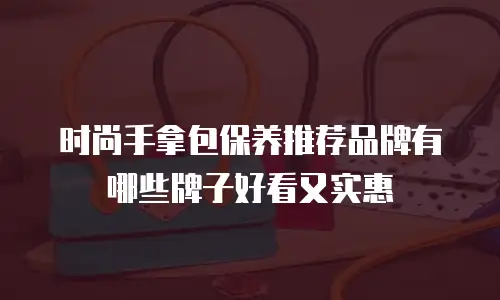 时尚手拿包保养推荐品牌有哪些牌子好看又实惠