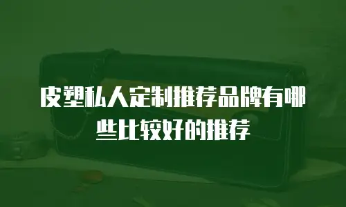 皮塑私人定制推荐品牌有哪些比较好的推荐