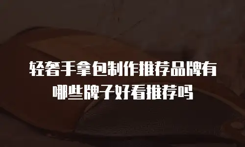 轻奢手拿包制作推荐品牌有哪些牌子好看推荐吗