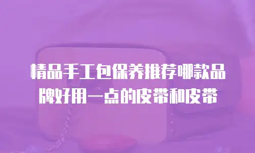 精品手工包保养推荐哪款品牌好用一点的皮带和皮带
