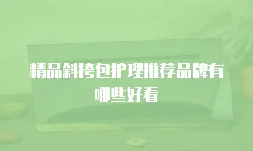 精品斜挎包护理推荐品牌有哪些好看