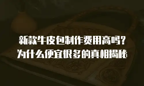 新款牛皮包制作费用高吗？为什么便宜很多的真相揭秘