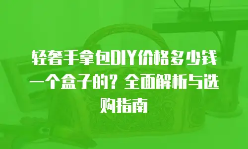 轻奢手拿包DIY价格多少钱一个盒子的？全面解析与选购指南