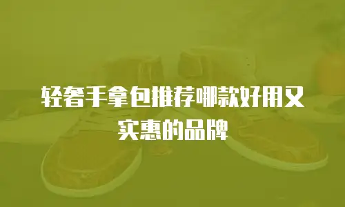 轻奢手拿包推荐哪款好用又实惠的品牌