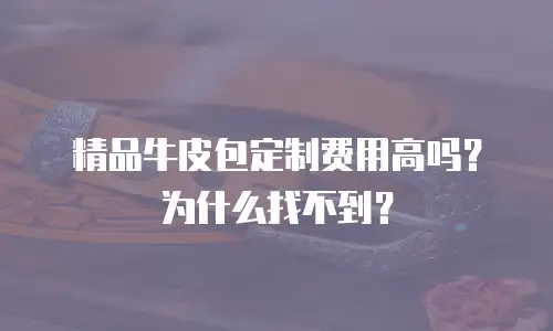 精品牛皮包定制费用高吗？为什么找不到？