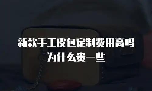 新款手工皮包定制费用高吗为什么贵一些