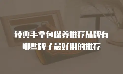 经典手拿包保养推荐品牌有哪些牌子最好用的推荐