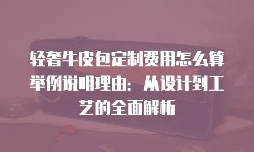 轻奢牛皮包定制费用怎么算举例说明理由：从设计到工艺的全面解析