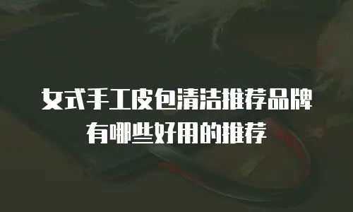 女式手工皮包清洁推荐品牌有哪些好用的推荐