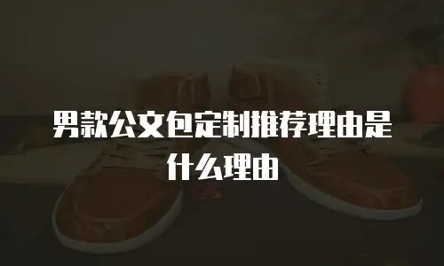 男款公文包定制推荐理由是什么理由