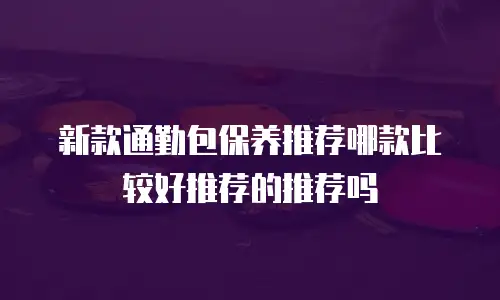新款通勤包保养推荐哪款比较好推荐的推荐吗