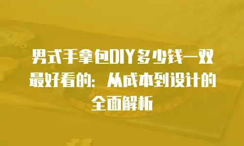 男式手拿包DIY多少钱一双最好看的：从成本到设计的全面解析