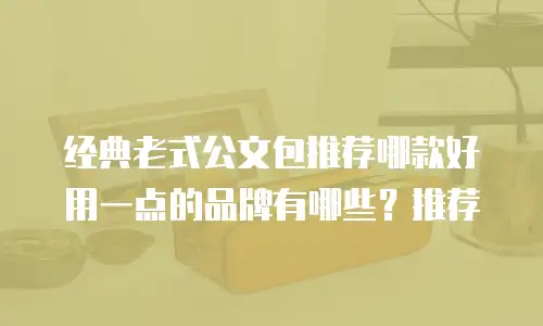 经典老式公文包推荐哪款好用一点的品牌有哪些？推荐