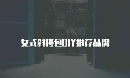 女式斜挎包DIY推荐品牌