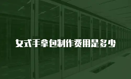 女式手拿包制作费用是多少
