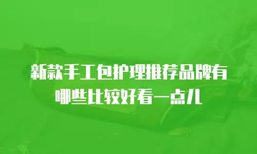 新款手工包护理推荐品牌有哪些比较好看一点儿
