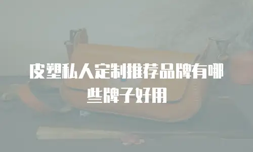 皮塑私人定制推荐品牌有哪些牌子好用