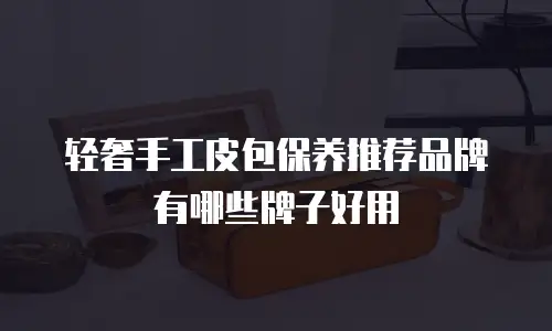 轻奢手工皮包保养推荐品牌有哪些牌子好用