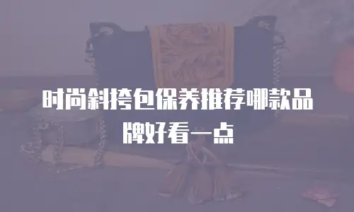 时尚斜挎包保养推荐哪款品牌好看一点