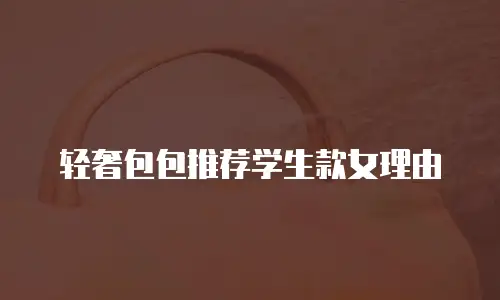 轻奢包包推荐学生款女理由