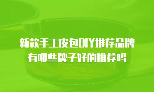新款手工皮包DIY推荐品牌有哪些牌子好的推荐吗