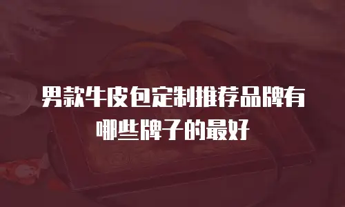 男款牛皮包定制推荐品牌有哪些牌子的最好