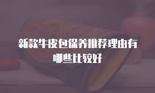 新款牛皮包保养推荐理由有哪些比较好