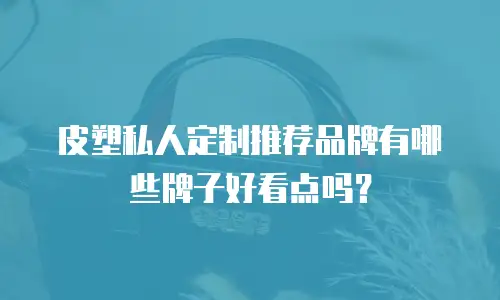 皮塑私人定制推荐品牌有哪些牌子好看点吗？