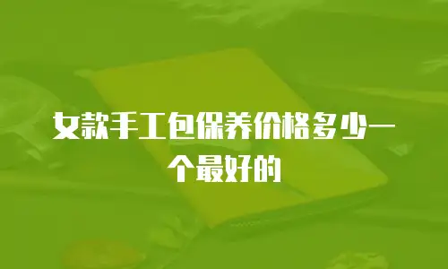 女款手工包保养价格多少一个最好的