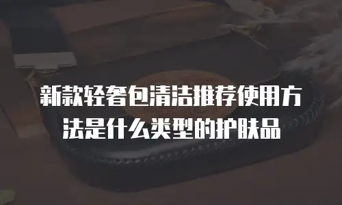 新款轻奢包清洁推荐使用方法是什么类型的护肤品