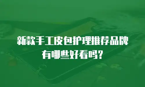 新款手工皮包护理推荐品牌有哪些好看吗？