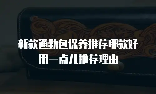 新款通勤包保养推荐哪款好用一点儿推荐理由