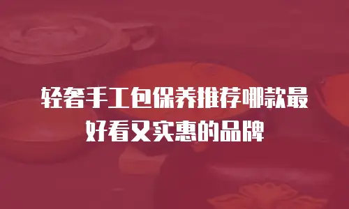 轻奢手工包保养推荐哪款最好看又实惠的品牌