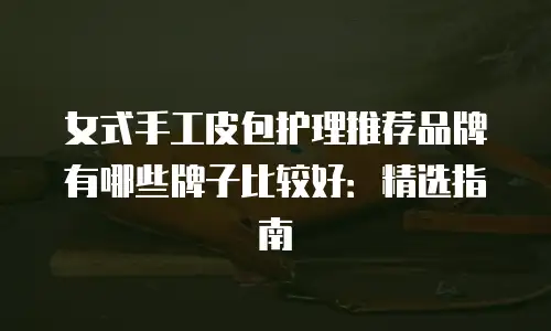 女式手工皮包护理推荐品牌有哪些牌子比较好：精选指南