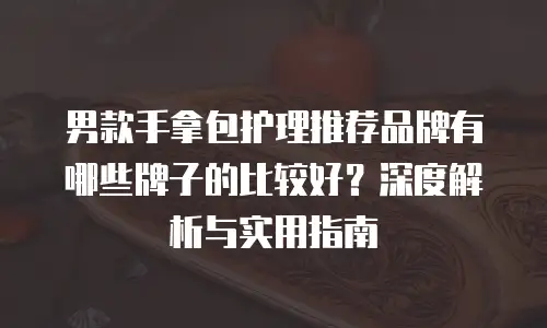 男款手拿包护理推荐品牌有哪些牌子的比较好？深度解析与实用指南