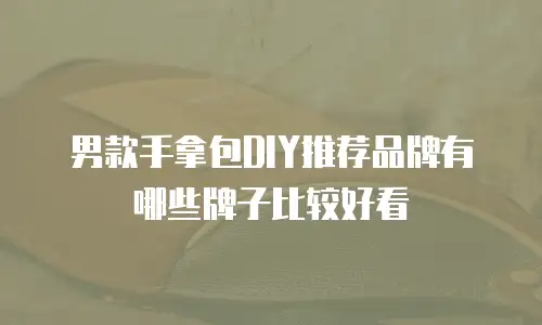 男款手拿包DIY推荐品牌有哪些牌子比较好看