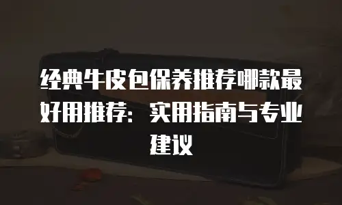 经典牛皮包保养推荐哪款最好用推荐：实用指南与专业建议