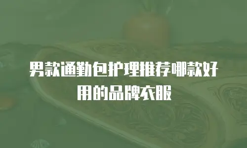 男款通勤包护理推荐哪款好用的品牌衣服