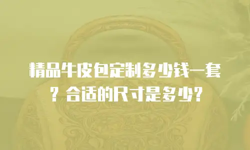 精品牛皮包定制多少钱一套？合适的尺寸是多少？