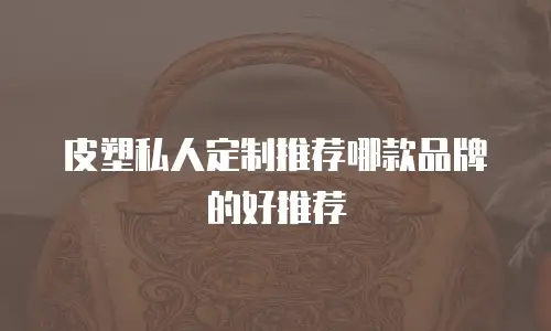 皮塑私人定制推荐哪款品牌的好推荐