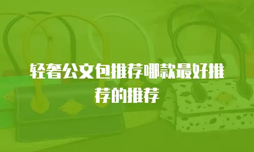 轻奢公文包推荐哪款最好推荐的推荐